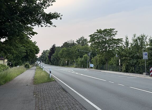 Monschauer Straße 1 Dieses Bild zeigt die Monschauer Straße in Aachen, an der Kreuzung mit der Pascalstraße