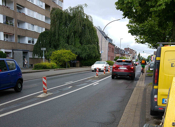 Momentane Aufteilung der Freunder Landstraße