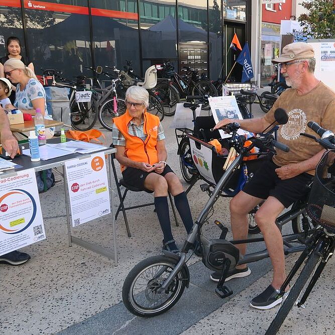 Radfest „Easy Rolling" – Fahrrad-Codieren