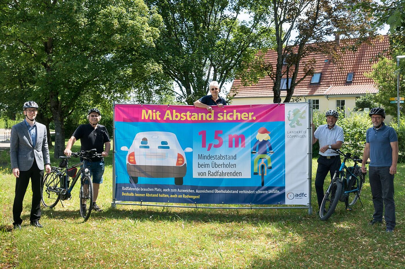 Kampagne "Mit Abstand sicher" Kampagne "Mit Abstand sicher"