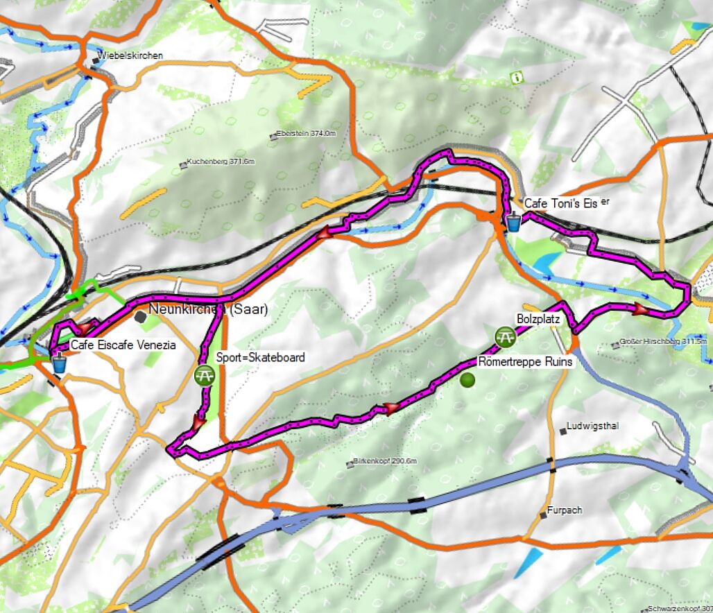 Rundkurs Kasbruchtal Rundkurs Kasbruchtal