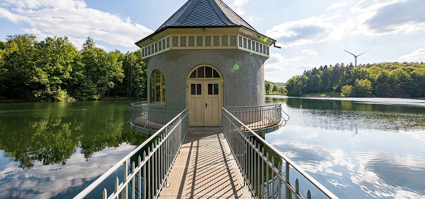 Itzenplitzer Weiher - Pumpenhaus Itzenplitzer Weiher - Pumpenhaus