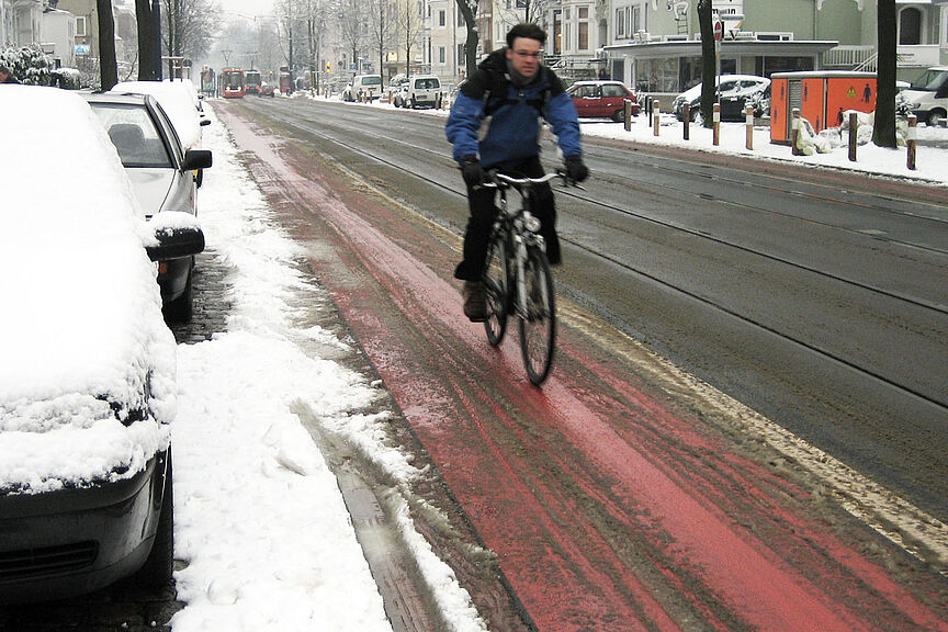 Radfahren im Winter Radfahren im Winter